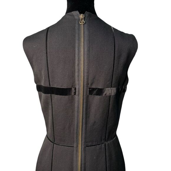 Lanvin Vintage Wool Cocktail Dress (EU 40/US 8) - Picture 7 of 12